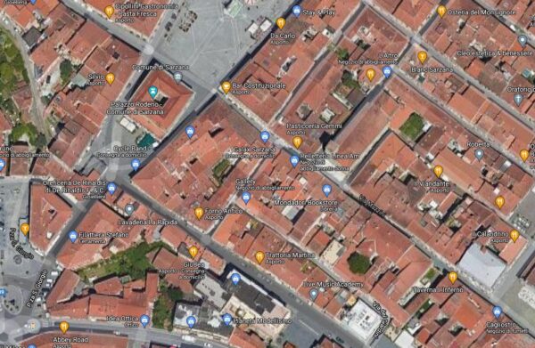 Rilievo di facciata con drone e generazione di ortofoto